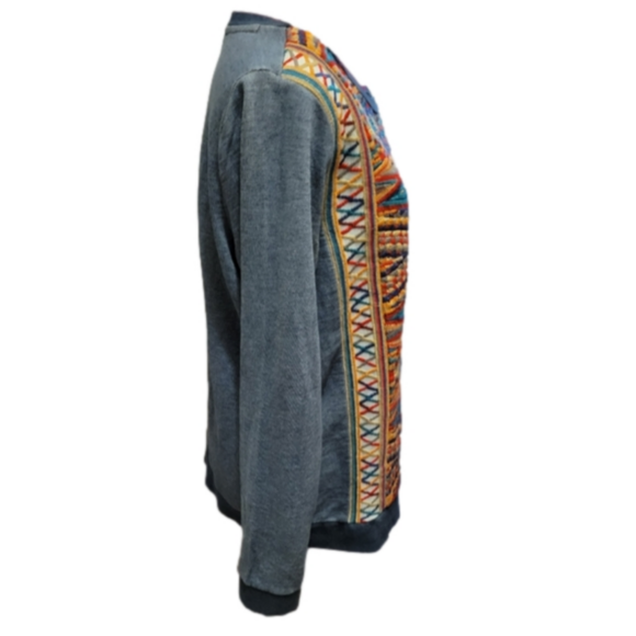 LUCKY Lotus long sleeve cotton top - Picture 2 of 9